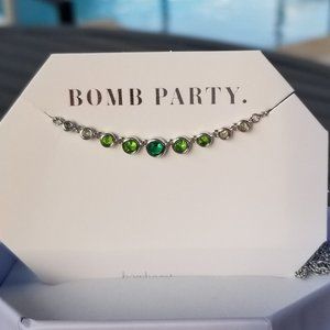 Ombre Erinite Necklace Ring Bomb Party
